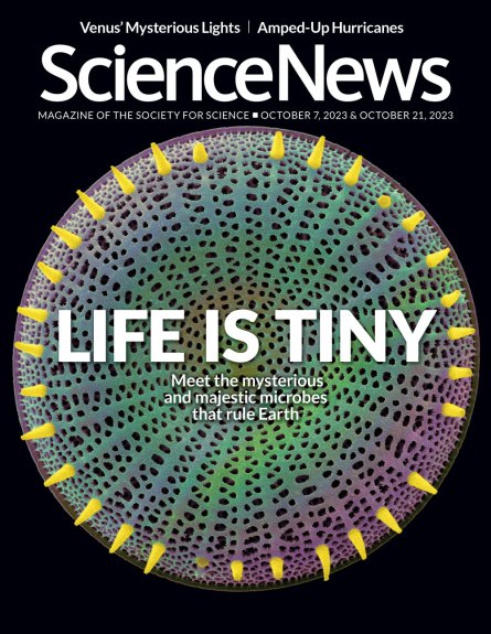 cover of the October 7, 2023 issue of Science News